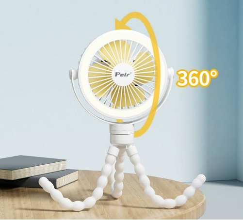 LEDライト付きマルチファン